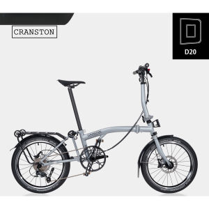 CRANSTON | Portable Retro Folding Aluminum Disc Brake Bike 20inch