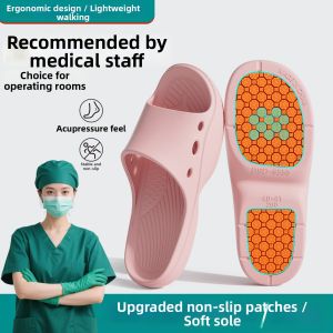 TZLDN | Anti-Slip Hospital Surgical Slippers For Pregnant Women And Healthcare Use Home Bathwear Breathable Odor-Reducing
