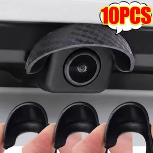 1/10Pcs Car 360° Camera Waterproof Rain Shield Universal Auto Accessory PVC Soft Rubber Car Backup Camera Rain Cover Rain Blocking Board