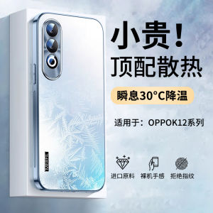 Lightweight Frosted Cooling Oppo K12 plus Phone Case Mens Womens Protective Cover Simple High-End Luxury Slim Pure Color Soft Back Shell