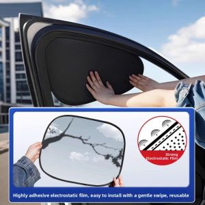 Side Window Sunshade Privacy Curtain