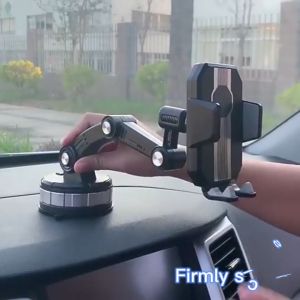 SEAMETAL Universal Large Truck Extended Suction Cup Type Car Holder Fixed Shockproof Mobile Phone Holder