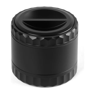 2.5" Grinder Aluminum 3-Piece 4-Parts Grinder with Top Storage Anti-jamming Teeth & Large Bottom Chamber Herb Grinder