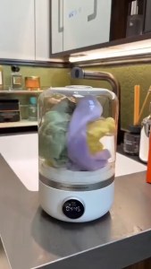 Rechargeable Mini Washing Machine For Underwear /Portable Small Laundry Machine For Socks 【1分钟快速清洁！】迷你无线洗衣杯