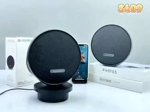 Speaker Bluetooth TWS HK Onyx 9 S409 Colorfull Speaker USB TF FM Radio Portable Wireless
