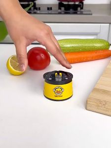 Portable Mini Cute Duck Suction Cup Knife Sharpener Creative Kitchen Utensil Pengasah Pisau Genggam 小黄鸭磨刀器
