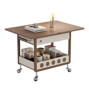Foldable Storage Trolley Coffee Table