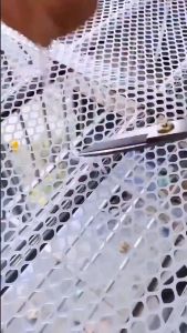 MLADEN Pet Proof Plastic Safety Net Kucing Mesh Baby Pet Cat Neting Balcony Railing Protection Net