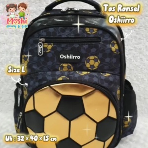 Tas Sekolah Anak SD Laki-Laki Boy Motif Bola Soccer /Tas Ransel moti Bola Sepak / Backpack School Boy SD Ball / Tas Gendong Anak Laki SD motif Bola