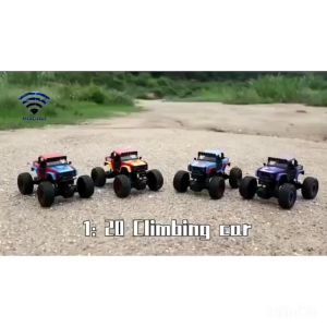 PROMO TERBARU MAINAN ANAK MOBIL REMOTE CONTROL OFFROAD ROCK CRAWLER HERO 1:20 RDR 1058