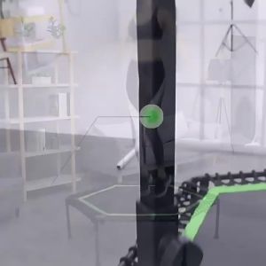 50inch Trampoline Gym Commercial Jumping Bed Childrens Trampoline Home Use Kids Trampoline with Handrails