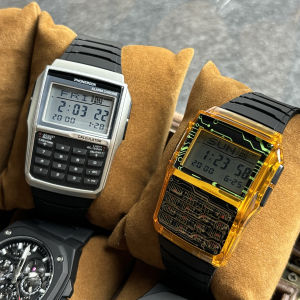 Fashion Luxury Mens Calculator Watch Multi-function Led Electronic Watch Mens Sports Watch Computer Style Military