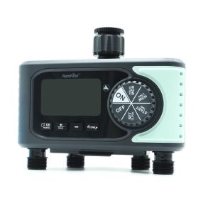 4 Zones Water Timer Garden Hose Timer With Rain Delay Manual Watering Programmable Sprinkler Timer For Lawn Garden Pool