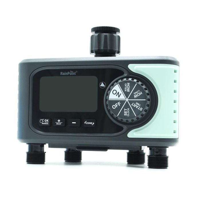 JOEKOL เครื่องจับเวลาฉีดน้ำ 4 โซน กันน้ำ IP54