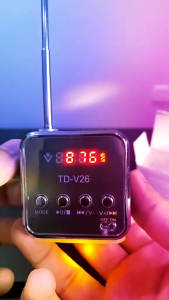 PROMO TERBARU NBY: Speaker Mini Portabel Bluetooth & FM Radio TD-V26
