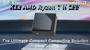Mini PC GMKtec K12 DDR5 Ryzen 7 H-255 – 8 nhân 16 luồng | GPU Radeon 780M | USB4 & OCuLink