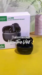 100% 0ri Bluetooth Headset HIFI Sound Bluetooth 5.4 In-Ear Wireless Headphones Gaming & Music Dual Mode Noise cancelling calls --12 BULAN GARANSI