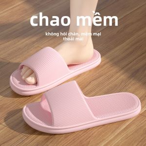 BUYANGSI | Dép Trong Nhà Mùa Hè Thoáng Khí Chống Trượt Chống Hôi Yên Tĩnh Dành Cho Phụ Nữ