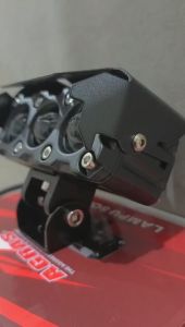 Lampu Tembak Sorot LED Laser Gun AGRAS SQL 3 mata Mobil Motor Warna Putih Kuning CSP Lasergun Super bright berpendingin kipas