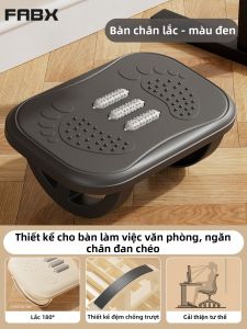 FABX | Bệ Đỡ Chân Ergonomic Ngăn Ngừa Gác Chéo Chân Cho Văn Phòng