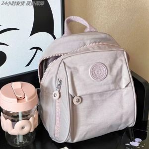 กระเป๋าเป้สะพายหลังสไตล์ญี่ปุ่นขนาดเล็กกันน้ำ ผู้หญิง ใบ ผ้าแคนวาส สำหรับเดินทางกลางแจ้ง กระเป๋าสะพายไหล่ ทันสมัย แบบอเนกประสงค์ กระเป๋าคุณแม่ใส่คอมพิวเตอร์