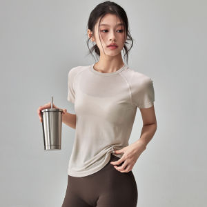 Breathable Lightweight Quick-Dry Slim Fit Merino Wool Sport Top