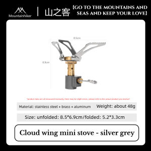 Mountainhiker | Mountainhiker Camping Tourist Burner Big Power Gas Stove Cookware Portable Furnace Picnic BBQ Tourism Supplie Outdoor Recreation