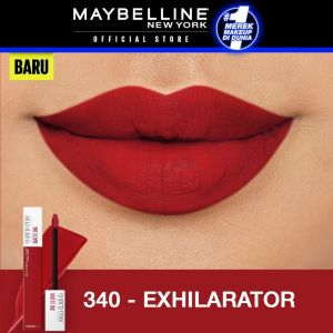 Maybelline Superstay Matte Ink Liquid Long Lasting Waterproof Matte Lipstick Lipcream Make Up Transferproof Tahan 16 Jam