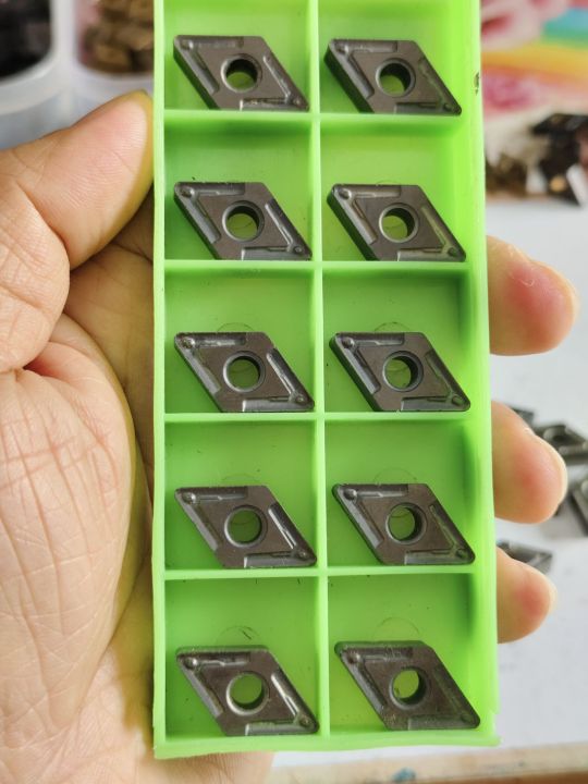 Lathe Insert R04 เม็ดมีดกลึงD15. R04 R08. หนา 6.5มิล เม็ดเบา เม็ดinsert มือสองญี่ปุ่น ...