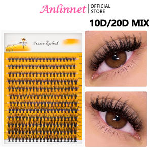 12 Rows 10D/20D 240 bundles/box Mink Eyelash Cluster Natural Eyelash extension 3D Russia Individual Eyelash Makeup Tools Lashes