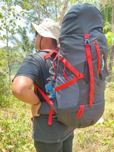 Tas keril 45l tas hiking 45l tas camping 45l tas carrier 45l-50l Tas ransel gunung pria wanita termurah tas