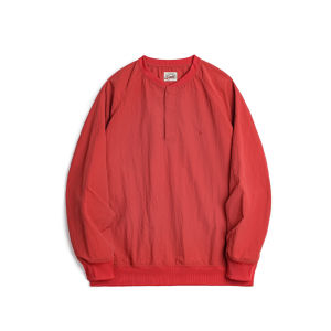 MADEN | Retro Baseball Neck Sweatshirt Loose Top