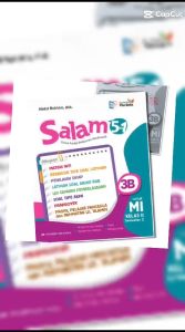 Original Buku Paket Salam Kelas 3 Kurikulum Merdeka Penerbit Erlangga Salam 3B Semester 2