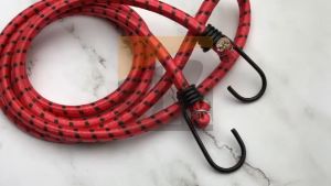 1.5M Bungee Cord With Hooks Bike Rope Tie Luggage Car Strap Roof Rack Rope