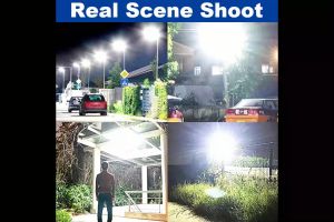 【 COB LED 】 UFO solar light 70000W Outdoor Waterproof IP67 LED 10000W street light lights led lightning proof protection Smart sensing light solar lamp garden light with remote automatic induction Circular Combination promote 30 year warranty COD
