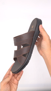 Perrieri x Carr Kasut Sandal Lelaki Men Comfortable Premium Sandals - (kopi / khaki) - 21006