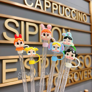 Phụ Kiện Trang Trí Ống Hút Stanley Chống Bụi Màu Hồng Xanh Lá Cây Đồ Trang Trí Chống Côn Trùng Đồ Dùng Ăn Uống