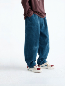 Purrfect diary | Quần Corduroy Bền Phong Cách Retro
