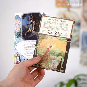 Morning Rain Greek Mythology Story Series Postcards High-End Creative Ins-Style American Retro Wall Decoration Cards
