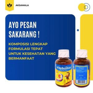 Madu Anak Vitabumin Ekstrak Ikan Gabus - 130ml Original / Asli