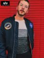 Alpha Industrial Flight Jacket MA-1 NASA Outerwear Men Winter Waterproof Cold Resistant Zipper Closure Nylon Casual Jacket. 