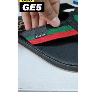 SSS YUYEN Ge5 รองเท้าแตะผู้ชาย แบบหูหนีบ คีบ เท่ เบา ใส่สบาย กันลื่น (ดำน้ำตาลเทา)(39-45)