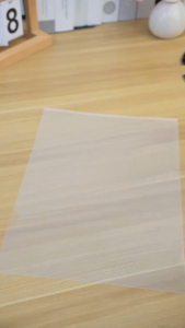 30/60Pcs L Type Folder Clear Transparent A4 Long Plastic Folder Waterproof  Document Protection Cover Classification Saving Sketching Works Folder