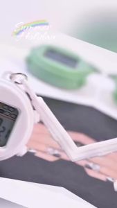Đồng Hồ Kỹ Thuật Số Mini Móc Khóa Có Đèn Ngủ Đồng Hồ Báo Thức Nhỏ Treo Móc Treo Balo Học Sinh Thời Trang & Giản Dị Màn Hình Nhựa