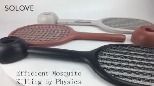 Xiaomi ไม้ตียุง SOLOVE P1 Electric Mosquito Swatter เสียวหมี่ไม้ตียุง เครื่องดัก+ไม้ช็อตยุง ไม้ตียุงไฟฟ้า