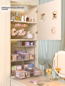 YA JIA LI JIA | Professional Makeup Organizer Lashes Storage Box