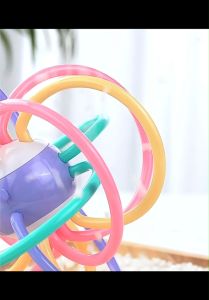 Mybaby.mall ยางกัดบอล สำหรับเด็ก 3 เดือนขึ้นไป ปลอบสาร 3 ชุด สำหรับ 55-60 กิโลเจ็ล ปลอดสาร ปลอภัยแน่นอน