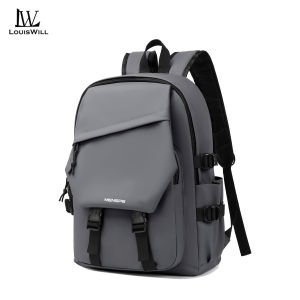 LouisWill Men Backpack Laptop Backpack Waterproof Film Travel Backpack Business Bag College Backpack Casual Shoulder Bag Anti Theft Back Pack School Bag