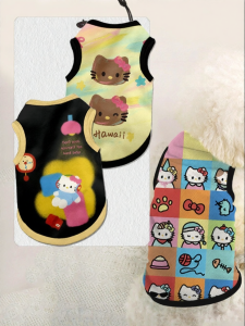 LEXI | Cute Cartoon Cat Design Pet Clothes For Various Sizes Anti-shedding