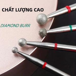 Bộ 4 Mũi Khoan Móng Kim Cương Dụng Cụ Cắt Móng Tay Và Chân Điện Bộ Dụng Cụ Làm Móng Bằng Thép Không Gỉ Dụng Cụ Làm Móng Gel Phụ Kiện Làm Móng